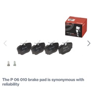 Brembo brake pads bmw e30 316i 318i 320i - bmw e30 brake pads - bmw e30 brake pads