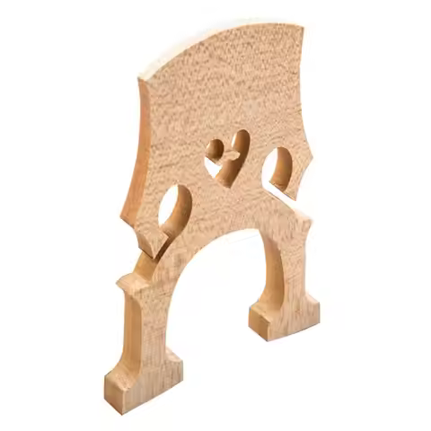 Double Bass Bridge Upright Bass Bridge For Acoustic Bass Maple Part 1:4 size