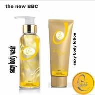 New!! Body lotion + body wash bebwhite c paket badan bebwhite c