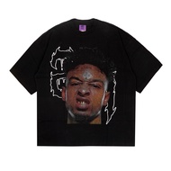 T-shirt OVERSIZE 21st SAVAGE