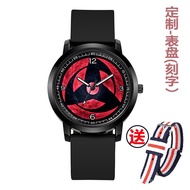Naruto Waterproof Watch Sasuke Kaleidosuke Writing Wheel Eye Kakashi Naruto Uchiha Itachi Pointer Qu