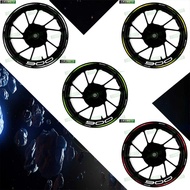 For Z900 Z 900 motorcycle accessories 17 inch front and rear wheel stickers modified reflective whee