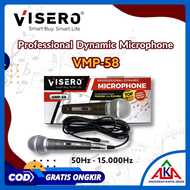 VISERO Microphone VMP-58 MIC Kabel 4M  Seminar / Karaoke Suara Jernih