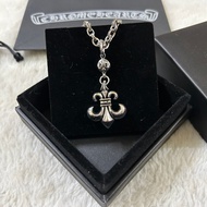Chrome Hearts 925Silver Necklace Large Anchor Necklace Unisex Retro Hip-Hop Necklace
