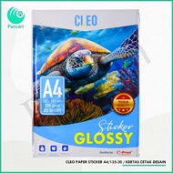 CLEO PAPER STICKER A4/ 135-20 DESIGN PRINTED PAPER/