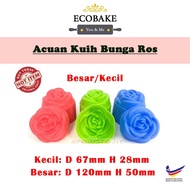 (BESAR/ KECIL) Acuan Kuih Ros / Jelly Mould