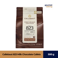 Callebaut Belgian Chocolate Milk Callets 823 (250 g, 500 g, 1 kg)