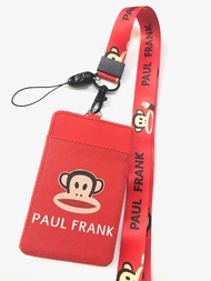 PAUL  FRANK  R     สายคล้องคอ สายคล้องบัตร ที่ใส่บัตร ซองใส่บัตร ที่ใส่บัตร พร้อมสายคล้องคอ ลาย PAUL  FRANK  R  พอล แฟรงค์ แดง   งานดี สวยงาม สำหรับ บัตร 6x8 cm (body 7x11cm) สายกว้าง2 cm สวยงามน่าใช้ มีบริการเก็บเงินปลายทาง BY  PMY SHOP