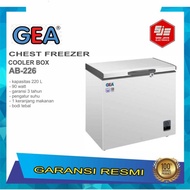 Gea CHEST FREEZER BOX AB 226 R- Putih AB-226R (MEDAN)