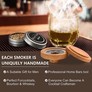Cocktail Smoker Kit -Whiskey/Bourbon Smoker Infuser Kit with Flavors Wood Chip