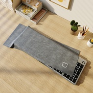 Wanmg3cby131419 Mechanical Keyboard Dust Cover Desktop Tablet Laptop Cover Gray Cover Towel 87/108 W