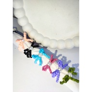 Unit/business package 6pcs ribbon bead rings / cute ribbon bead rings / wedding souvenirs / couple r