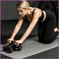 HQ5 4 Wheel Ab Roller Wheel for Outdoor Sports Gym Multifunctional Core Exercise Equipment QH5