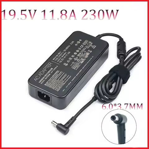 Laptop Adapter 19.5V 11.8A 230W 6.0*3.7mm ADP-230GB B AC Power Charger For ASUS ROG Strix G531GV-DB7