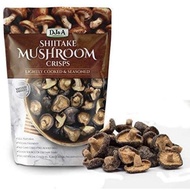 DJ&A SHITAKE MUSHROOM CRISPS LIGHTLY COOKED & SEASONED 65g