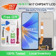 ORIGINAL LCD For OPPO A17 CPH2477 LCD Display Touch Screen Digitizer Skrin With Free Tool