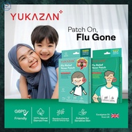 YUKAZAN FLU RELIEF NOSE PATCH 6'S (CHILDREN) /FLU RELIEF NOSE PATCH 6'S (ADULT) [EXP : 31/03/2027]