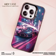 Neon sports car pattern case For iphone 7 8 11 12 13 14 15 pro max plus XR XS
