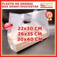 HD Plastic Bag Donut Box Box Plastic Mica Bento Birthday Gift Bag Celebration Doff Thick Size 22x30 