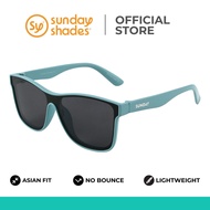 Sunday Shades Sea Spray Flare Asian Fit, Bounce Free Unisex Sunglasses.