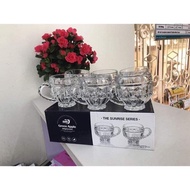 Beautiful set of 6 cups