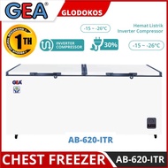 Termurah Chest Freezer Gea Ab-620-Itr Freezer Box 500 Liter Inverter