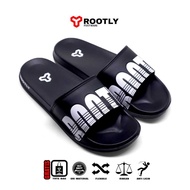Rootly - Men's Front White Slipper Sandals