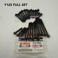 YAMAHA 125Z Y125Z Y125ZR 125ZR ENGINE SCREW FULL SET ENGINE COVER SKRU ORIGINAL THAILAND