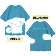 T-shirt Wanita C1nn4m0nr0ll Size M - 2XL