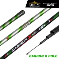 Ajiking Carbon X Pole Fishing Rod (2.0M-7.0M) Puyu Pole Rod