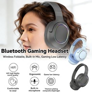 Headset Wireless Foldable Headphone Gaming With Mic Earphone Bluetooth Headphone Bluetooth Headphone