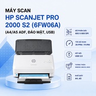 HP ScanJet Pro 2000 s2 Scanner (6FW06A) – Automatic 2-Sided Scanner, Speed 35ppm, ADF 50 Sheets, USB