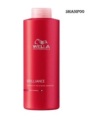 Wella Professionals Brilliance Shampoo for colored hair แชมพูสำหรับผมทำสี (1L.)