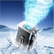 Portable Waist Fan, 5-Speed 14800RPM Strong Airflow Portable Fan[Max 25H Working Time], Hands-Free N