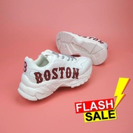 พร้อมส่ง รองเท้าMLB  BOSTON รองเท้าลลองหญิง ถ่ายจากสินค้าจริง100% ์ํNYขาว 39