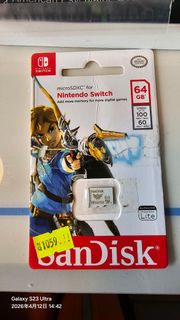 SanDisk Nintendo Switch 64GB microSDXC