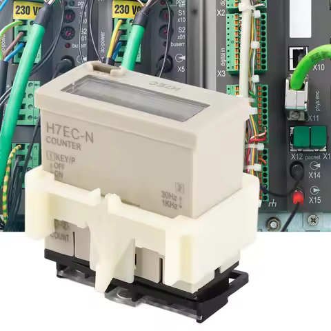 H7EC N Without Input Voltage Digital Electrical Counter Totalizer with 8-gigit LCD Display Counter T