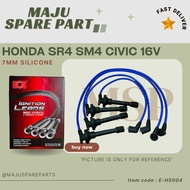 MSP PLUG CABLE HONDA CIVIC EG SR4 1.5 1.6 1992Y-1995Y CIVIC SO4 SILICONE 1 SET E-H5004