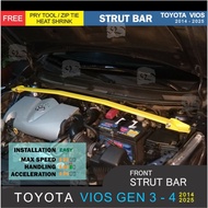 XPANSE Vios Gen 3 / 4 (2014 to 2025) Front Strut Bar Stability Bar