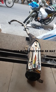 Pô móc ấm gắn xe Exciter 135 5 số ( bộ như hình kèm che pô )