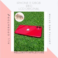 Iphone 11 128gb Red second fullset mulus no minus