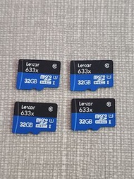 Lexar  32GB microSDHC 記憶卡