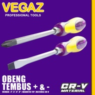 vegaz - obeng tembus ketok plus+ min- screwdriver obeng gedor tembus - 4  -