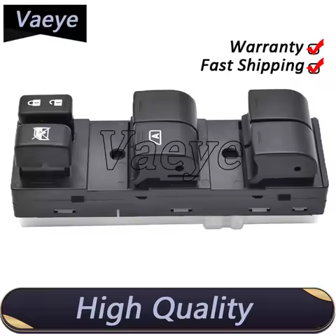 25401-3AW0A 254013AW0A Front Left Electric Window Master Control Switch For Nissan Sunny N17 25401-3