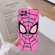 Cassing Softcase Pro Camera OPPO A15/A15S Case Silikon Series Kartun Spiderman Cute - Case Lentur -