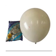 18 inch SAND WHITE Retro Color Balloon For Birthday Party & DND shop