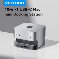Vention Macmini Dock Dual Type-C to DP 10-in-1 Hub with NVMe Expansion for Macmini/Laptops
