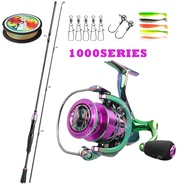 ล้อหมุน, HAIYI FISHING, จัดส่งที่รวดเร็ว, ใหม่, กลวงสองสี, สีสันสดใส, อัตราส่วนความเร็ว 14+1BB, 5.2:
