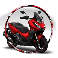 Reflective Motorcycle Sticker Wheel Rim Hub Decals For HONDA ADV 350