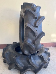 ยางใหม่รถไถ ตกปี เบอร์ยาง8-16 ลายก้างปลา